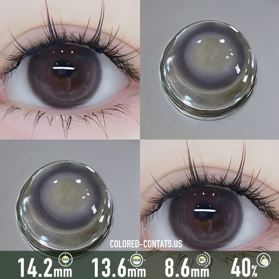 Victorian Romance Grape Purple Contact Lenses