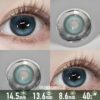 Victorian Romance Sage-Green Contact Lenses - Colored Contacts Victorian Romance Sage-Green Contact Lenses