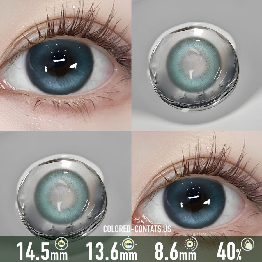 Victorian Romance Sage-Green Contact Lenses