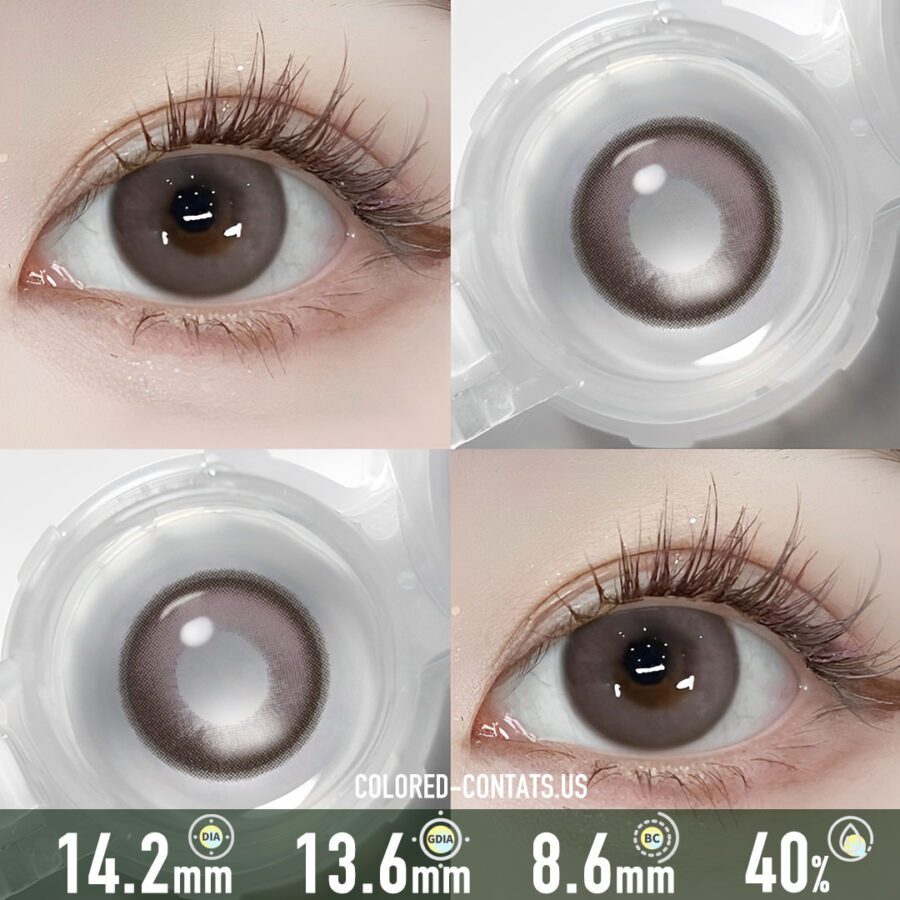 Vintage Rose Amethyst Contact Lenses