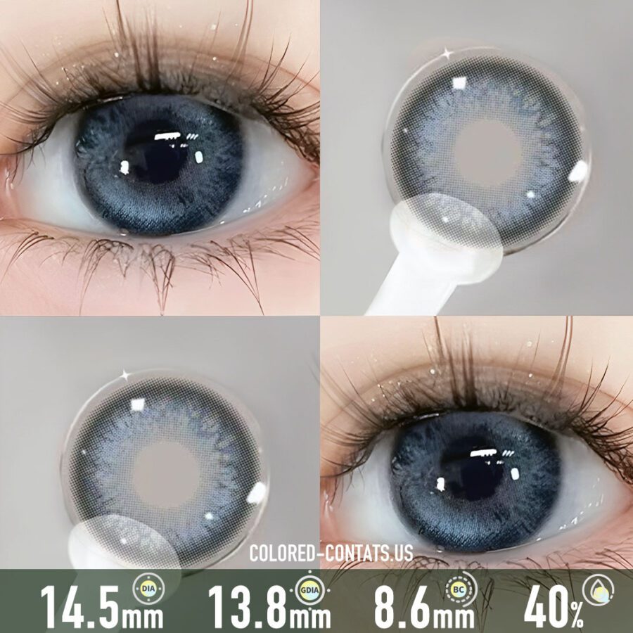Wednesday Addams Dark Crystal Contact Lenses