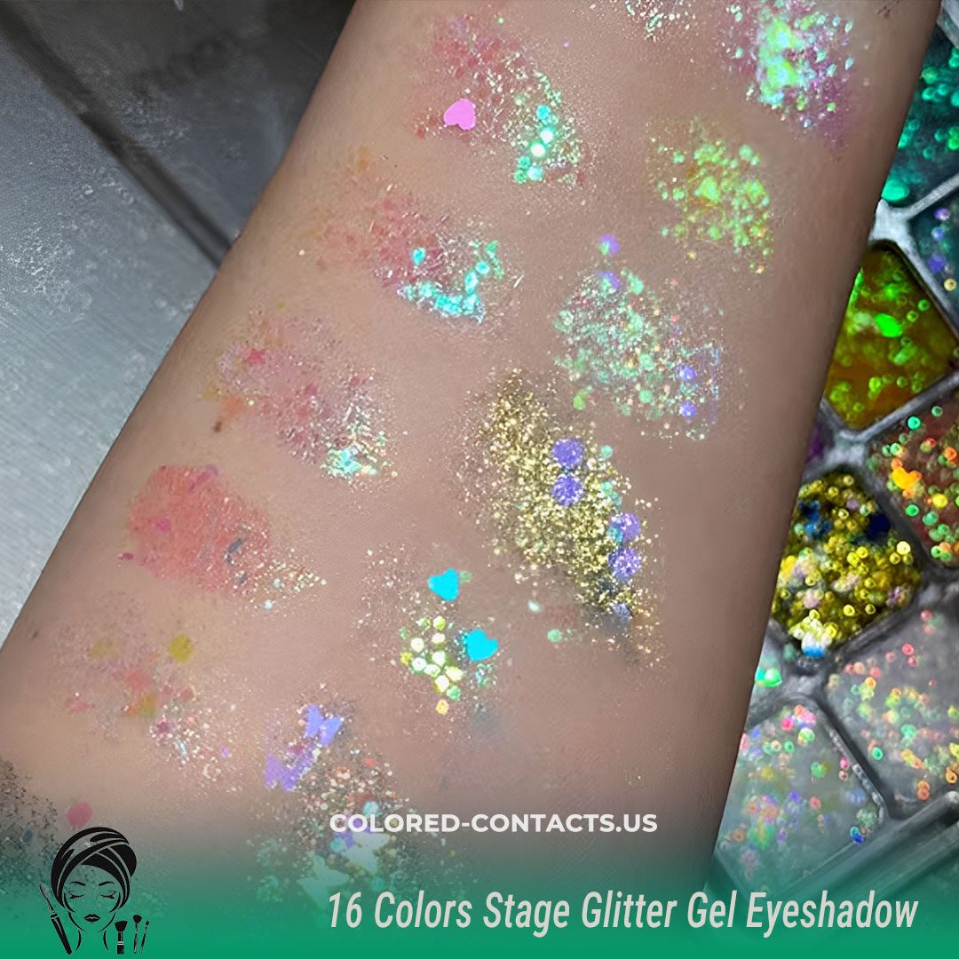 16 Colors Stage Glitter Gel Eyeshadow - Image 2