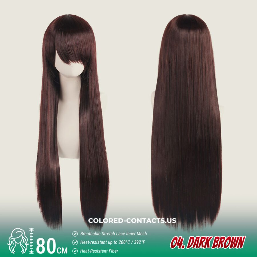 24-Color Versatile Cosplay Wig (80Cm-Length) - Image 5