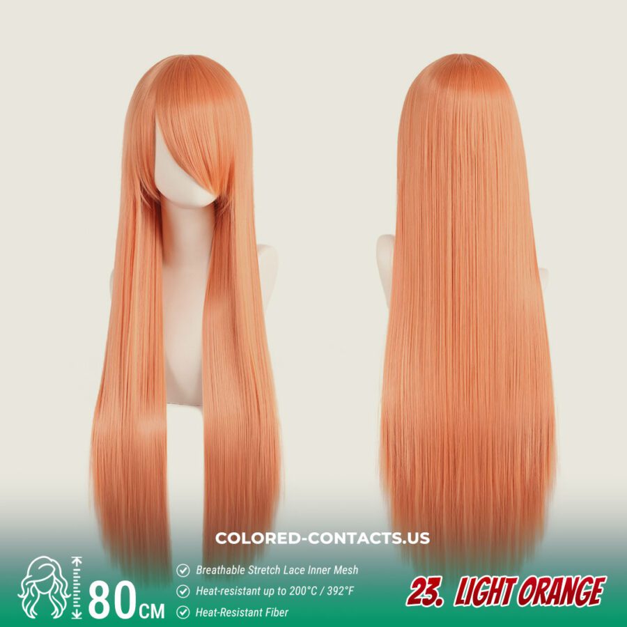 24-Color Versatile Cosplay Wig (80Cm-Length) - Image 23