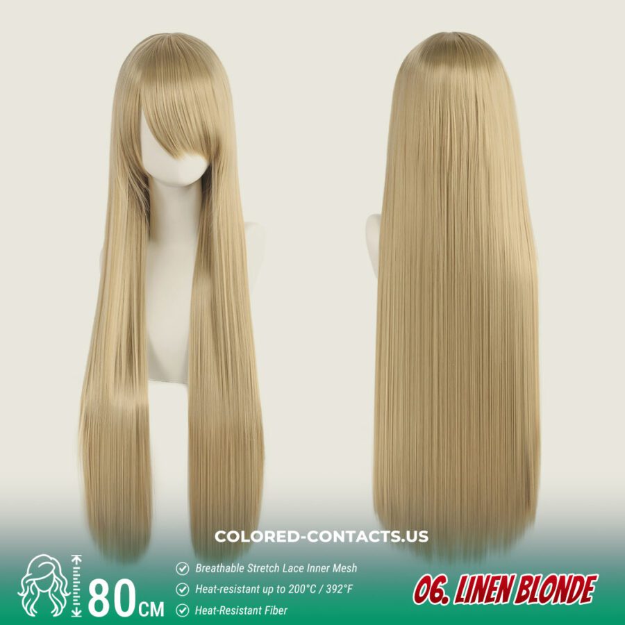 24-Color Versatile Cosplay Wig (80Cm-Length) - Image 7