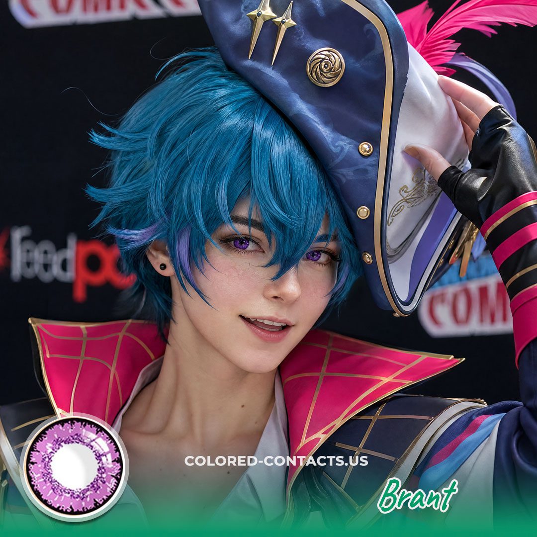 Wuwa: Brant Cosplay Contact Lenses - Ccus Eyewear · Premium Colored Contacts Wuwa: Brant Cosplay Contact Lenses