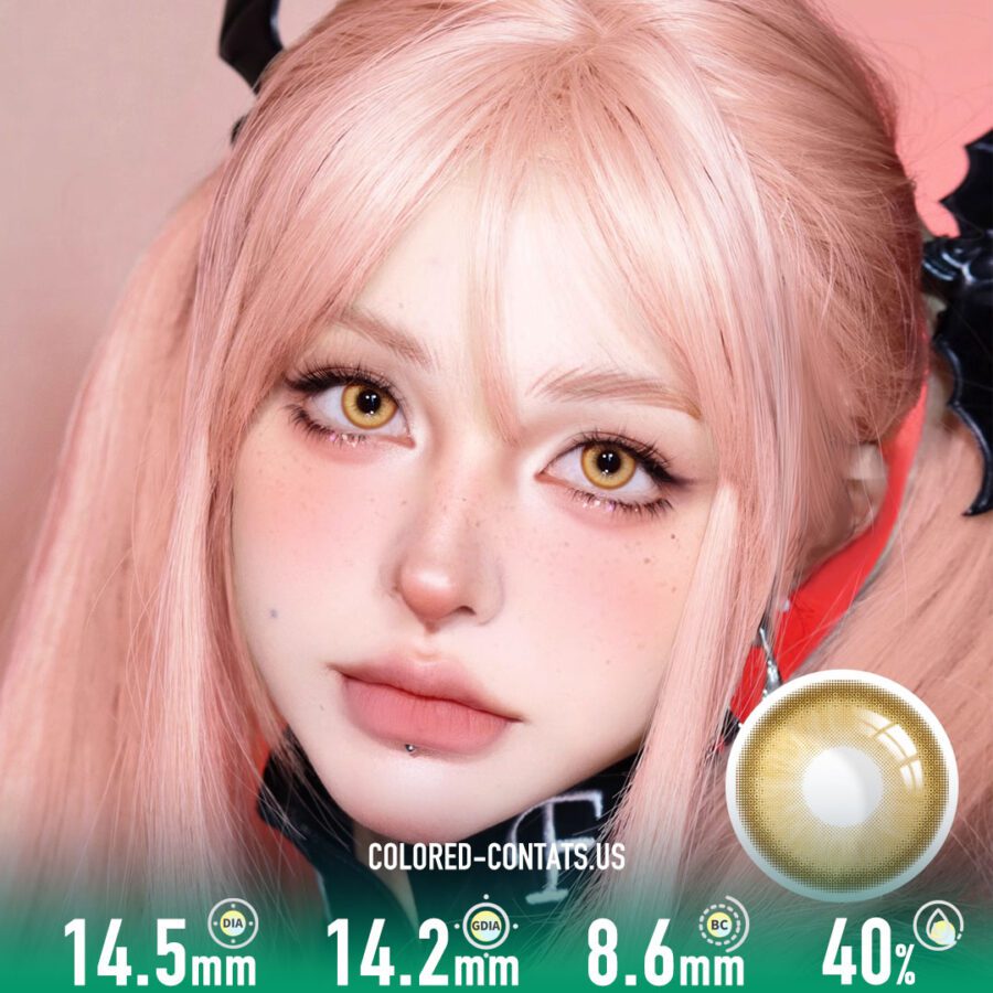Magic Fairy Crystal Brown Contact Lenses