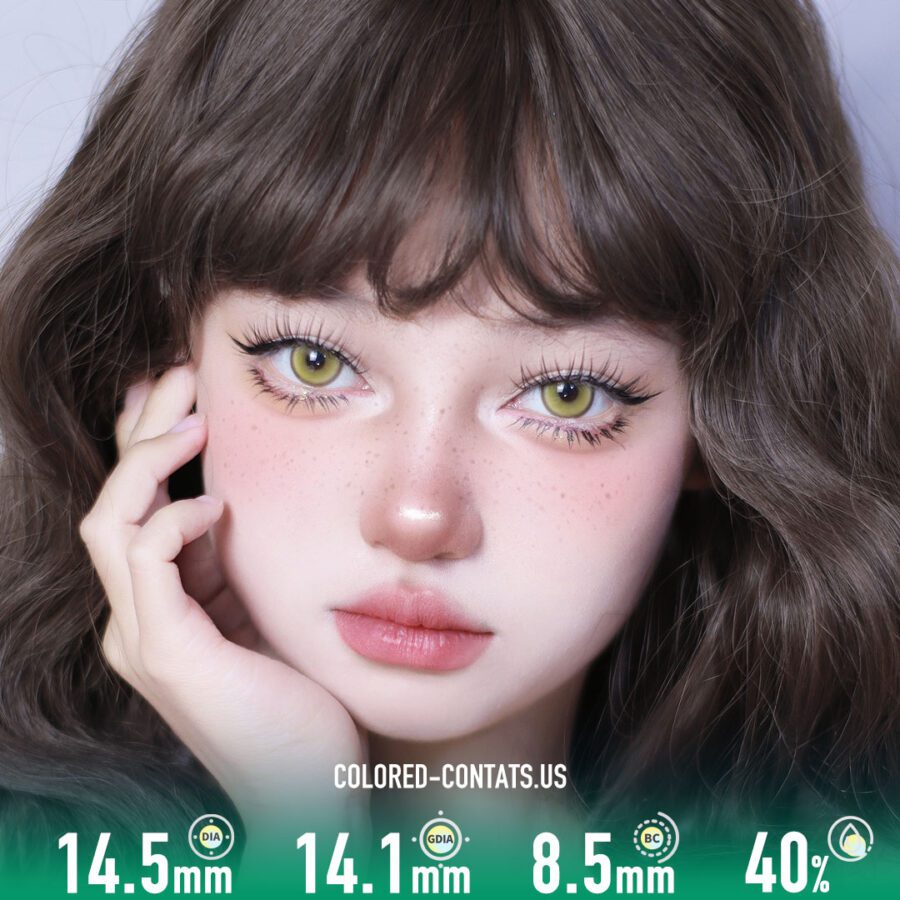 Mermaid Gem Green Contact Lenses (10 Pcs) - Image 3