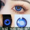 Punk Blue Colored Contacts - Colored Contacts Punk Blue Colored Contacts