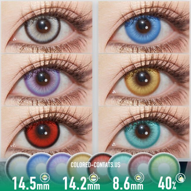 Magic Fairy Crystal Brown Contact Lenses - Colored Contacts Magic Fairy Crystal Brown Contact Lenses Premium Colored Contact Lenses