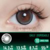 Starry Whisper Grey Contact Lenses
