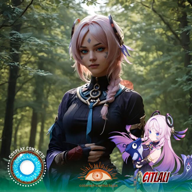 Citlali Cosplay Blue Contact Lenses