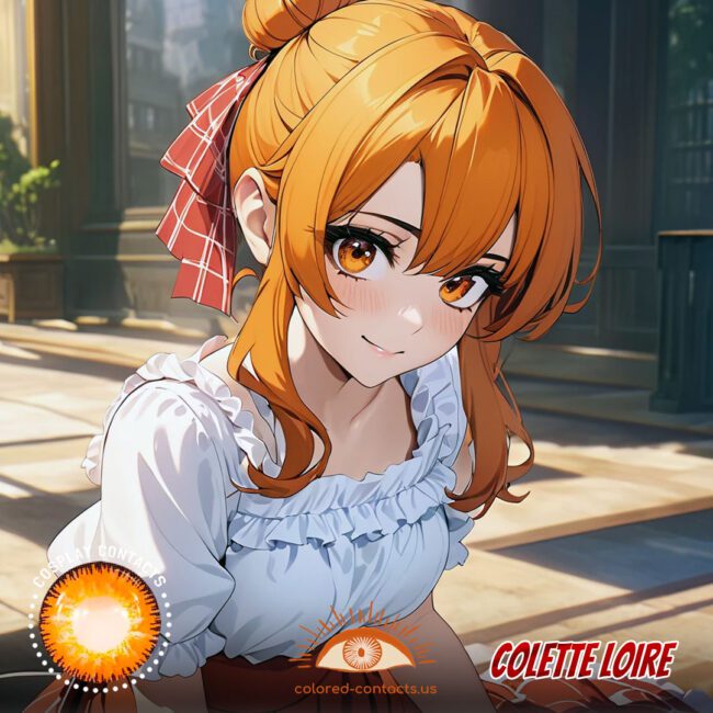 Colette Loire Cosplay Brown Contact Lenses
