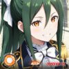 Crusch Karsten Cosplay Orange Contact Lenses