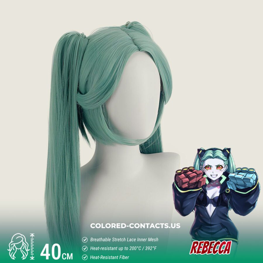 Cyberpunk Edgerunners Rebecca Cosplay Wig
