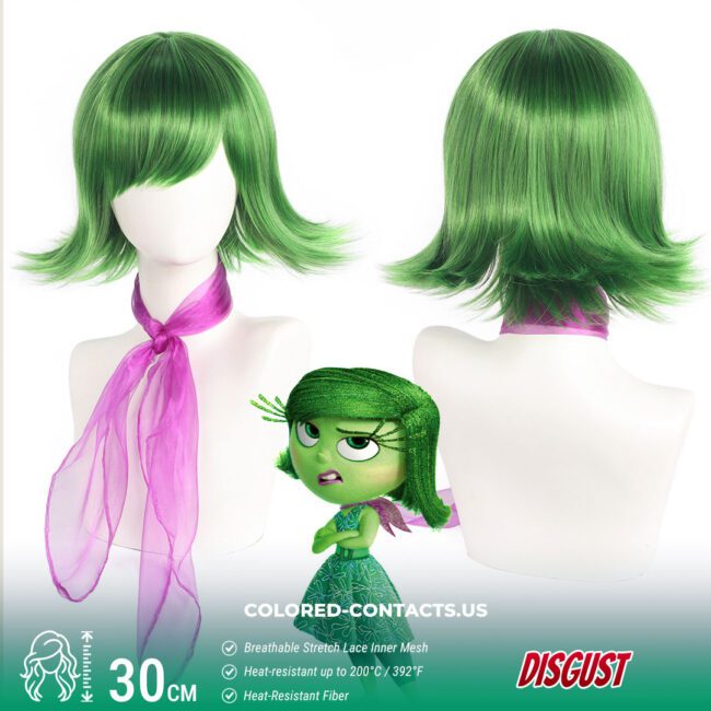 Inside Out: Disgust Cosplay Wig
