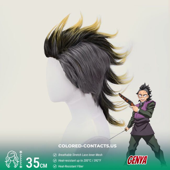 Genya Cosplay Wig