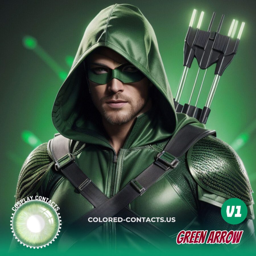Green Arrow Cosplay Contact Lenses