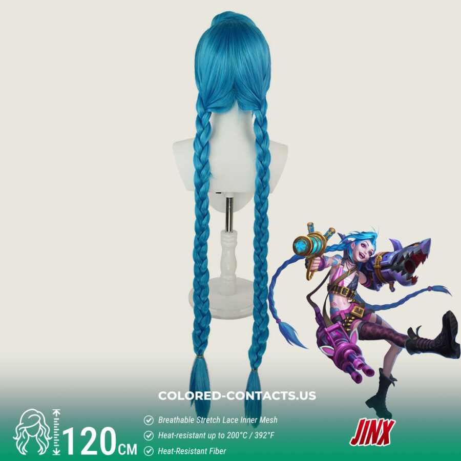 Jinx Cosplay Wig