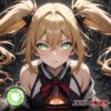 Kikoru Shinomiya Cosplay Green Contact Lenses
