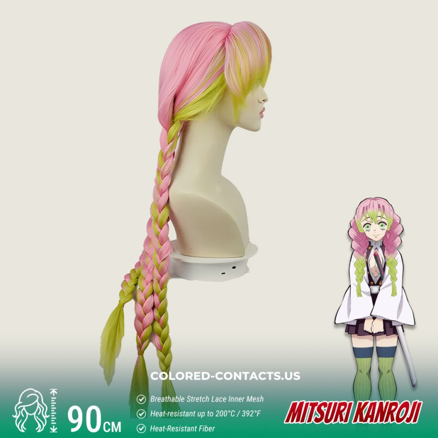 Mitsuri Kanroji Cosplay Wig - Image 2