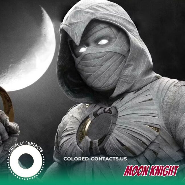 Products - Colored Contacts Moon Knight Cosplay Contact Lenses