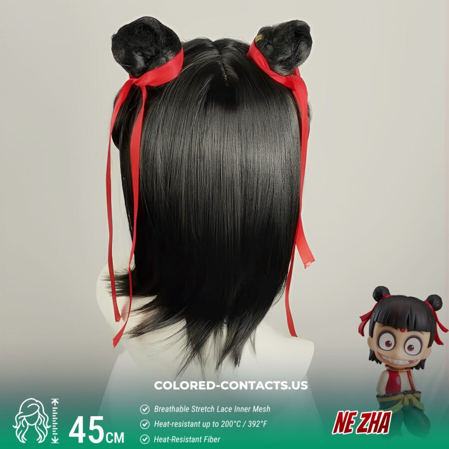Ne Zha Cosplay Wig - Image 3