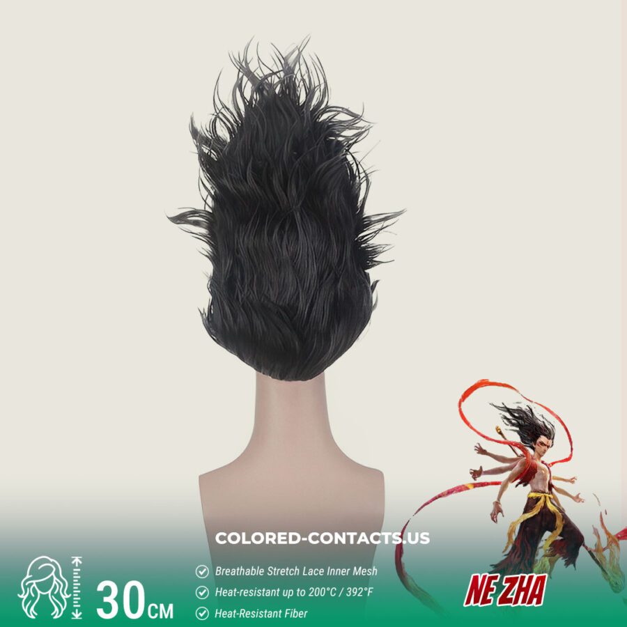 Ne Zha Cosplay Wig - Image 5