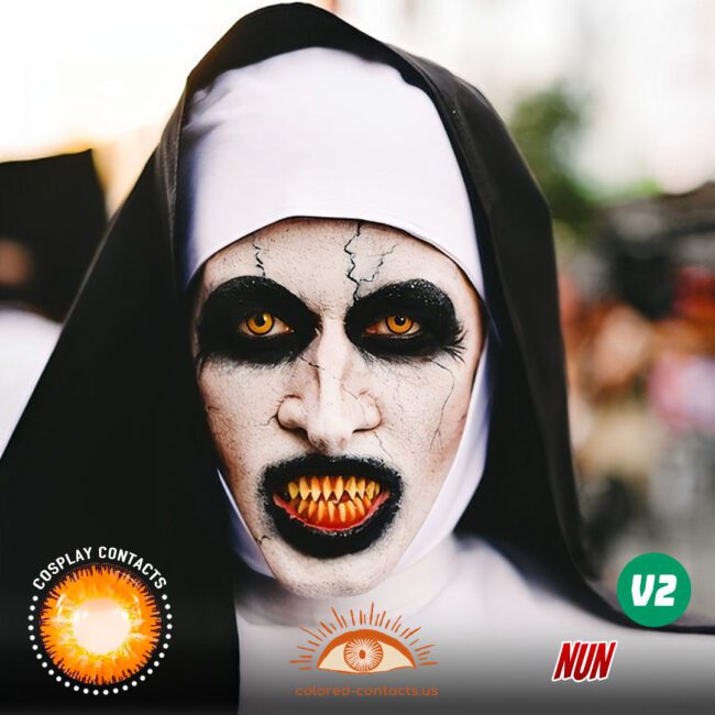 Nun Cosplay Contact Lenses - 5 Heavenly Styles - Colored Contacts Nun Cosplay Contact Lenses - 5 Heavenly Styles Premium Colored Contact Lenses