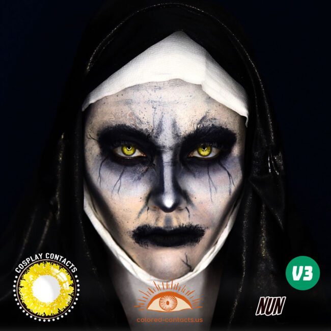 Nun Cosplay Contact Lenses - 5 Heavenly Styles - Colored Contacts Nun Cosplay Contact Lenses - 5 Heavenly Styles Premium Colored Contact Lenses