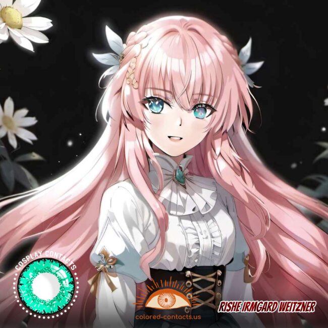 Rishe Irmgard Weitzner Cosplay Opal Green Contact Lenses