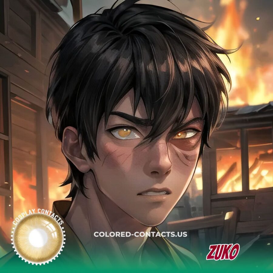 Zuko Cosplay Contact Lenses