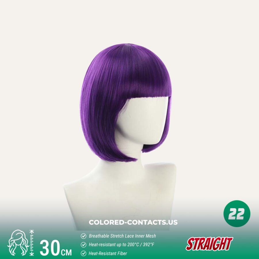 30Cm Bobo Style Cosplay Wig Collection - 25 Colors - Image 4