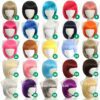 30Cm Bobo Style Cosplay Wig Collection - 25 Colors - Colored Contacts 30Cm Bobo Style Cosplay Wig Collection - 25 Colors