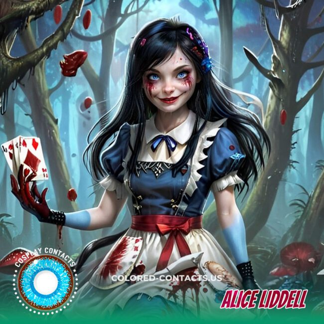 Alice Liddell Cosplay Contact Lenses