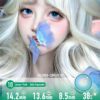 Mystic Iris Blue Contact Lenses - 10Pcs - Colored Contacts Mystic Iris Blue Contact Lenses