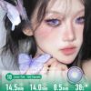 Mystic Iris Purple Contact Lenses - 10Pcs - Colored Contacts Mystic Iris Purple Contact Lenses