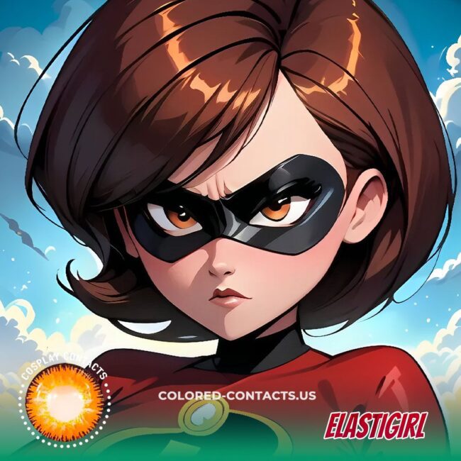 Elastigirl Cosplay Contact Lenses