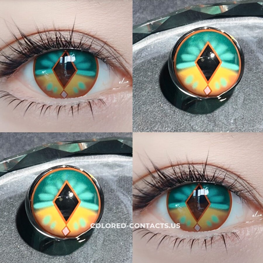 Genshin Impact Kinich Cosplay Contact Lenses - Image 2