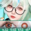 Orange Cosplay Contact Lenses