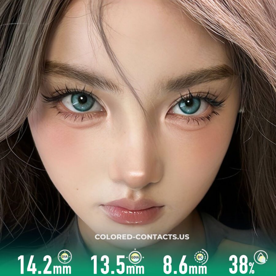Mysterious Medusa Green Contact Lenses
