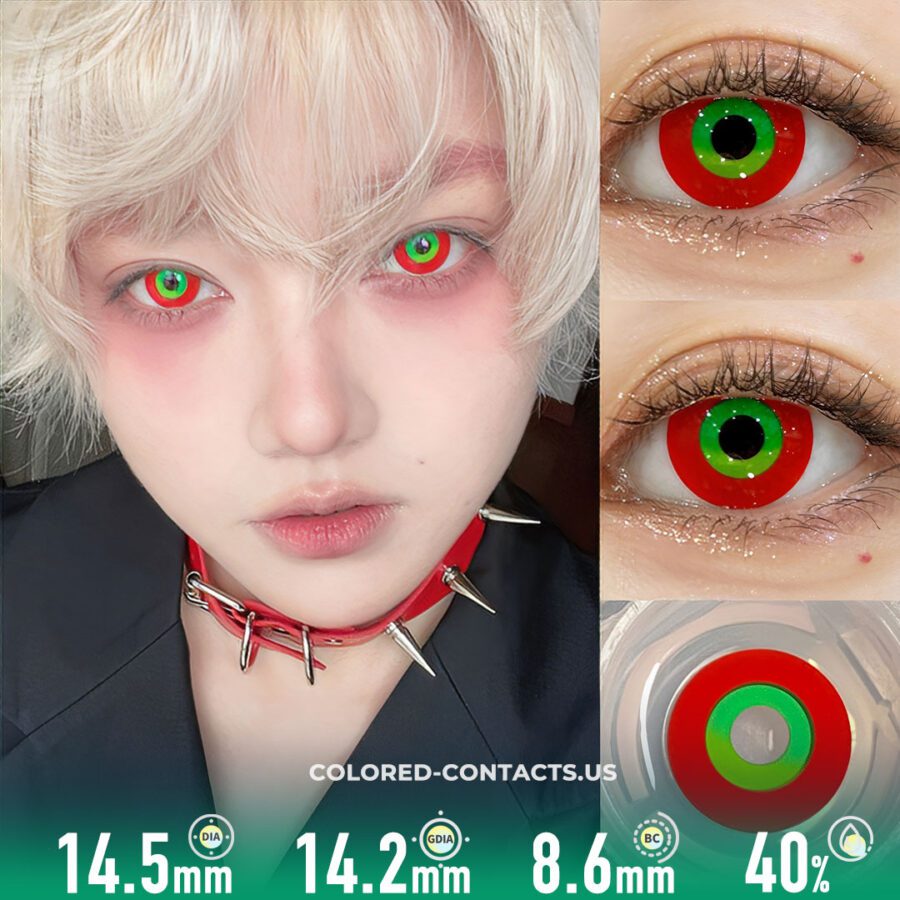 Cyberpunk:edgerunners Rebecca 2025 Cosplay Contact Lenses - Image 2