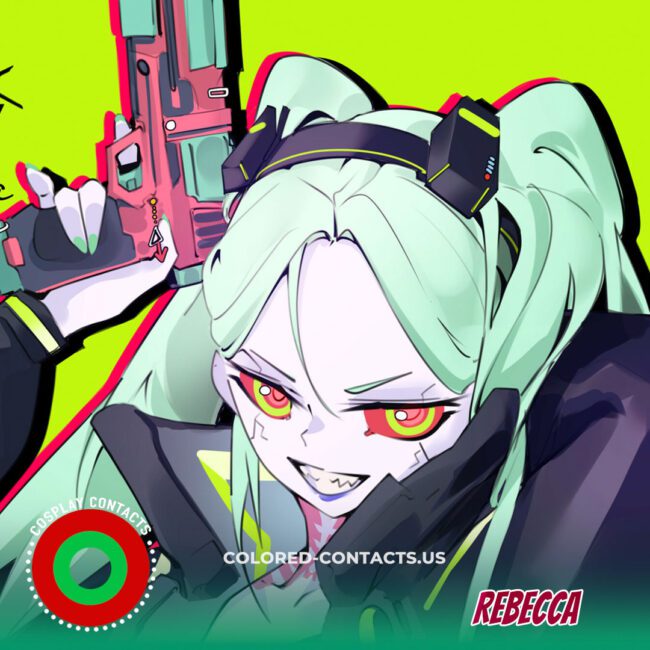 Rebecca 2025 Cosplay Contact Lenses