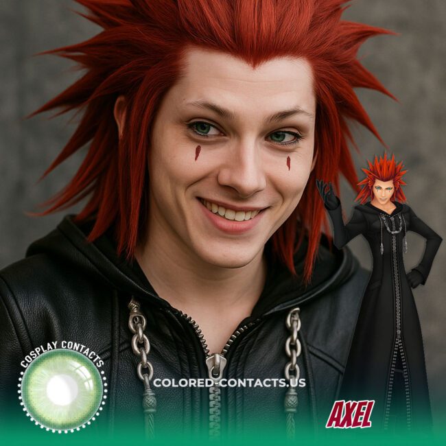 Kingdom Hearts: Axel Cosplay Contact Lenses