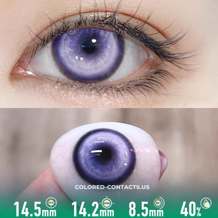 Kol Legend Purple Colored Contacts
