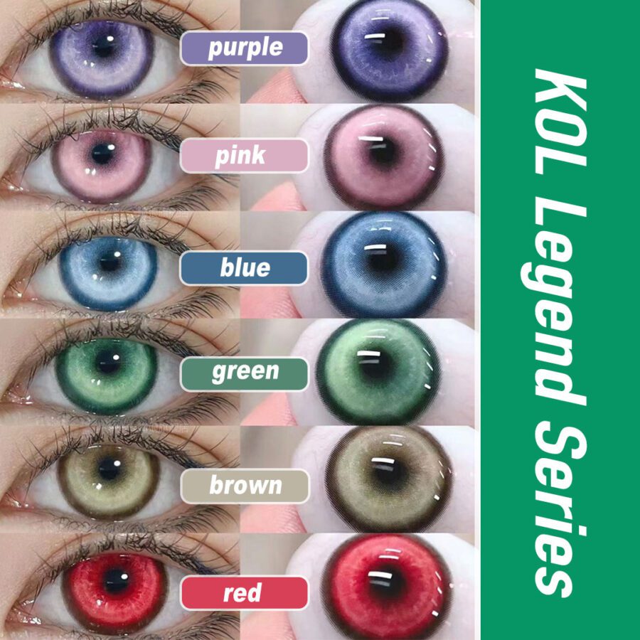 Kol Legend Red Colored Contacts - Image 2