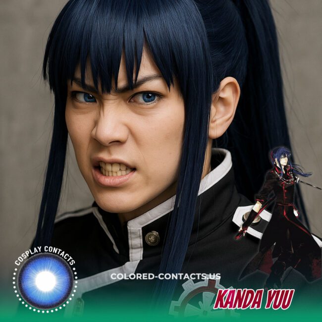 D.Gray-man: Kanda Yuu Cosplay Contact Lenses