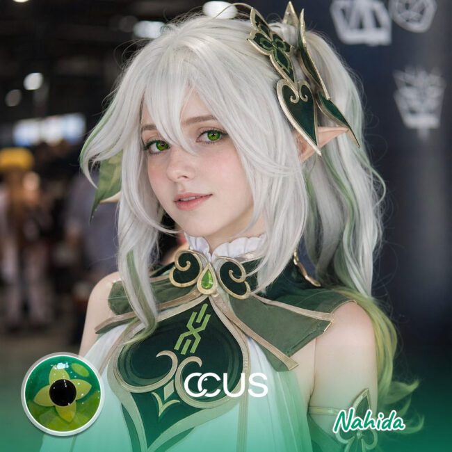 Gi : Nahida Cosplay Contact Lenses – New Version