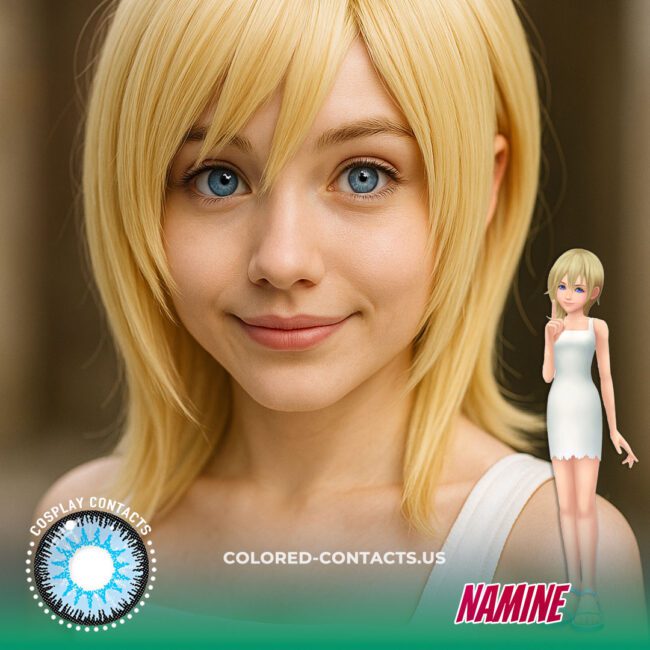Kingdom Hearts: Namine Cosplay Contact Lenses