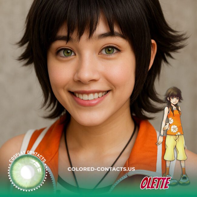 Kingdom Hearts: Olette Cosplay Contact Lenses